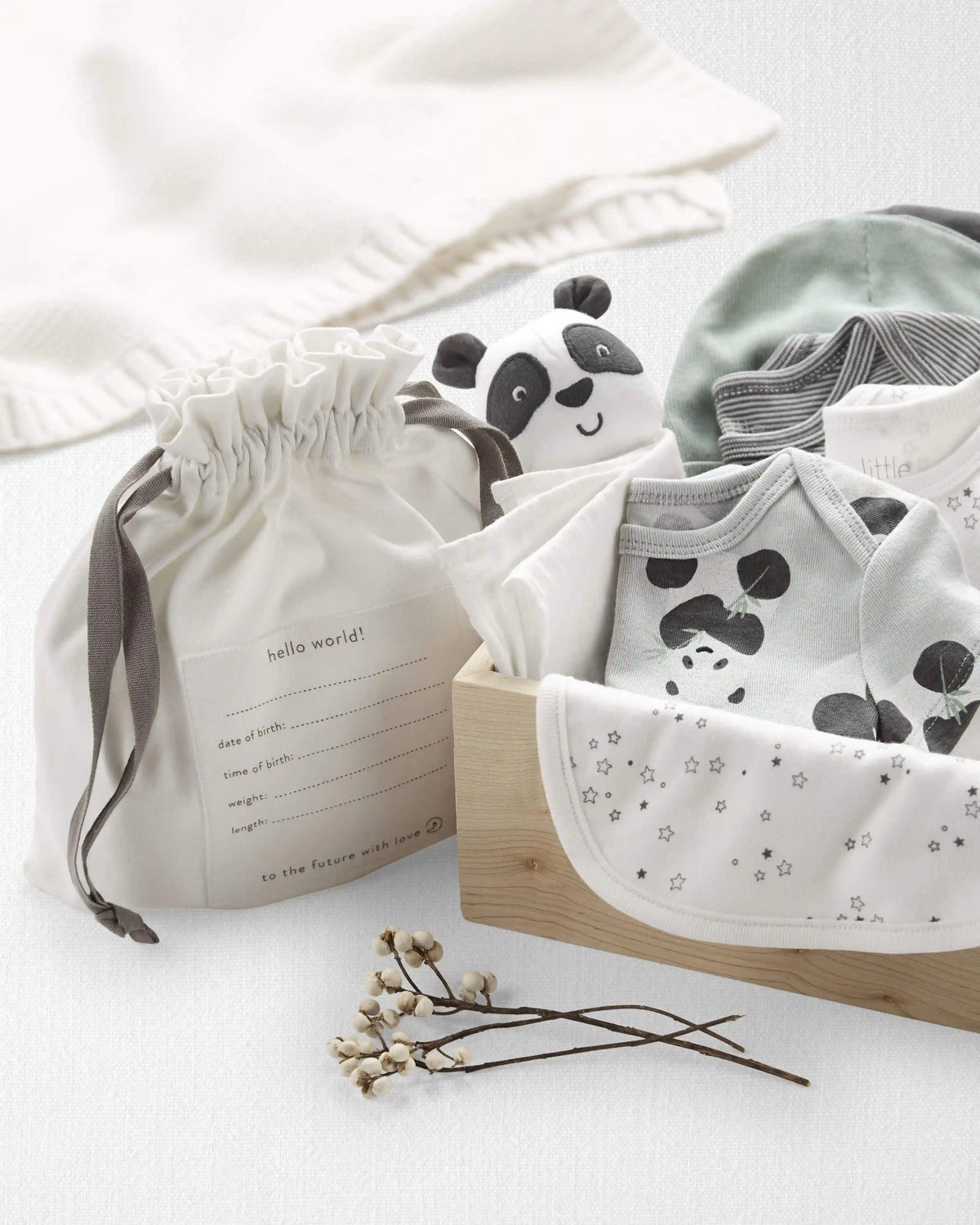 Baby Organic Cotton Coming Home Bag
