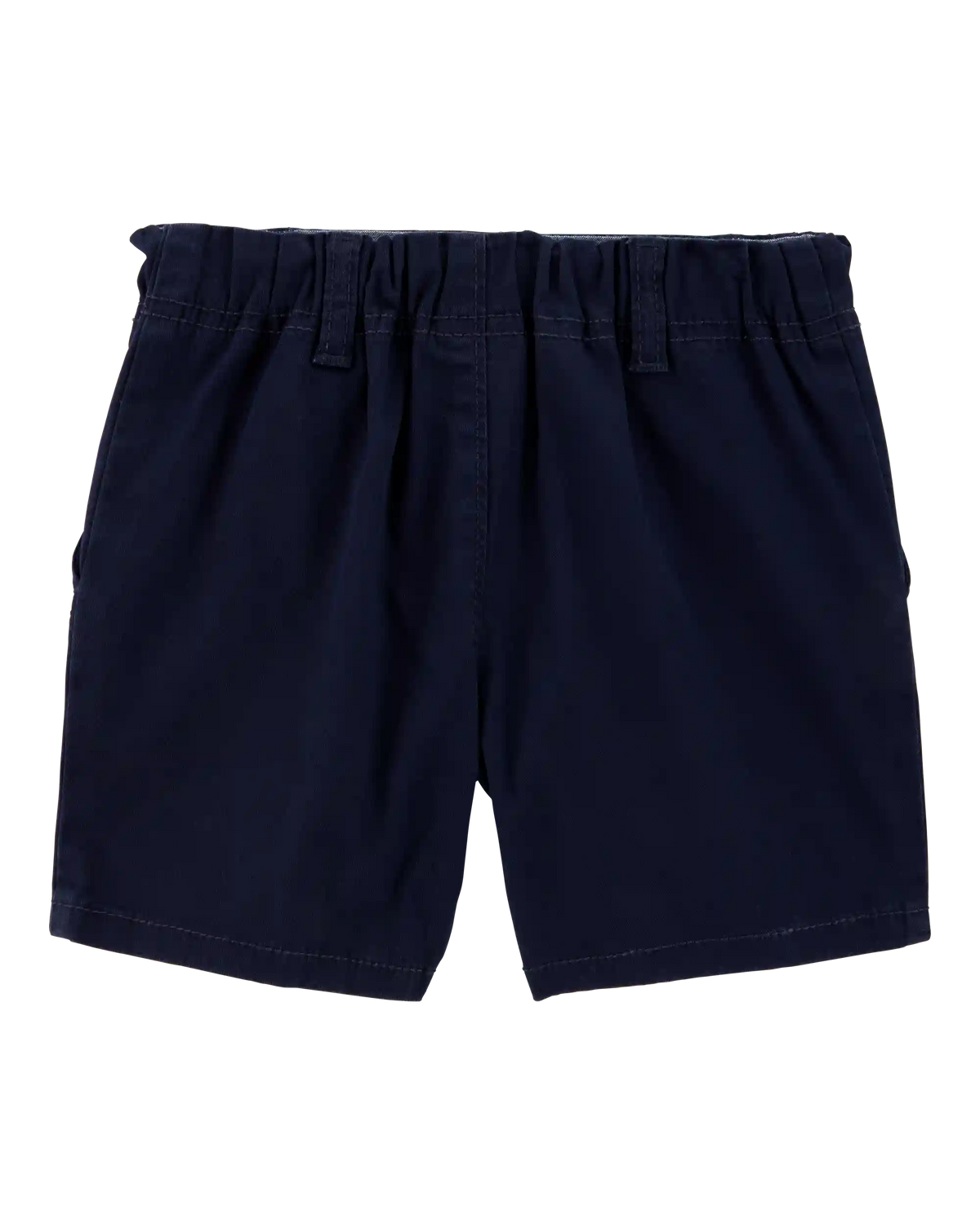 Baby Stretch Chino Uniform Shorts - Navy