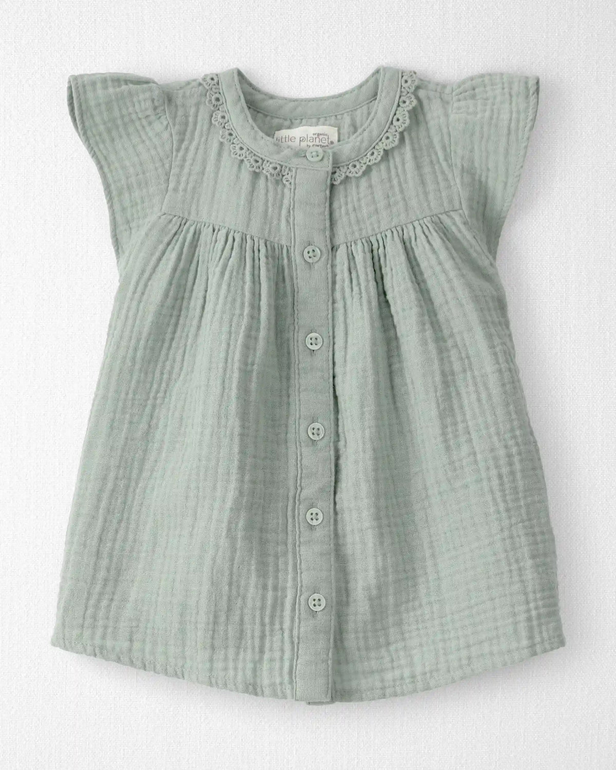 Baby Girl Organic Cotton Gauze Dress