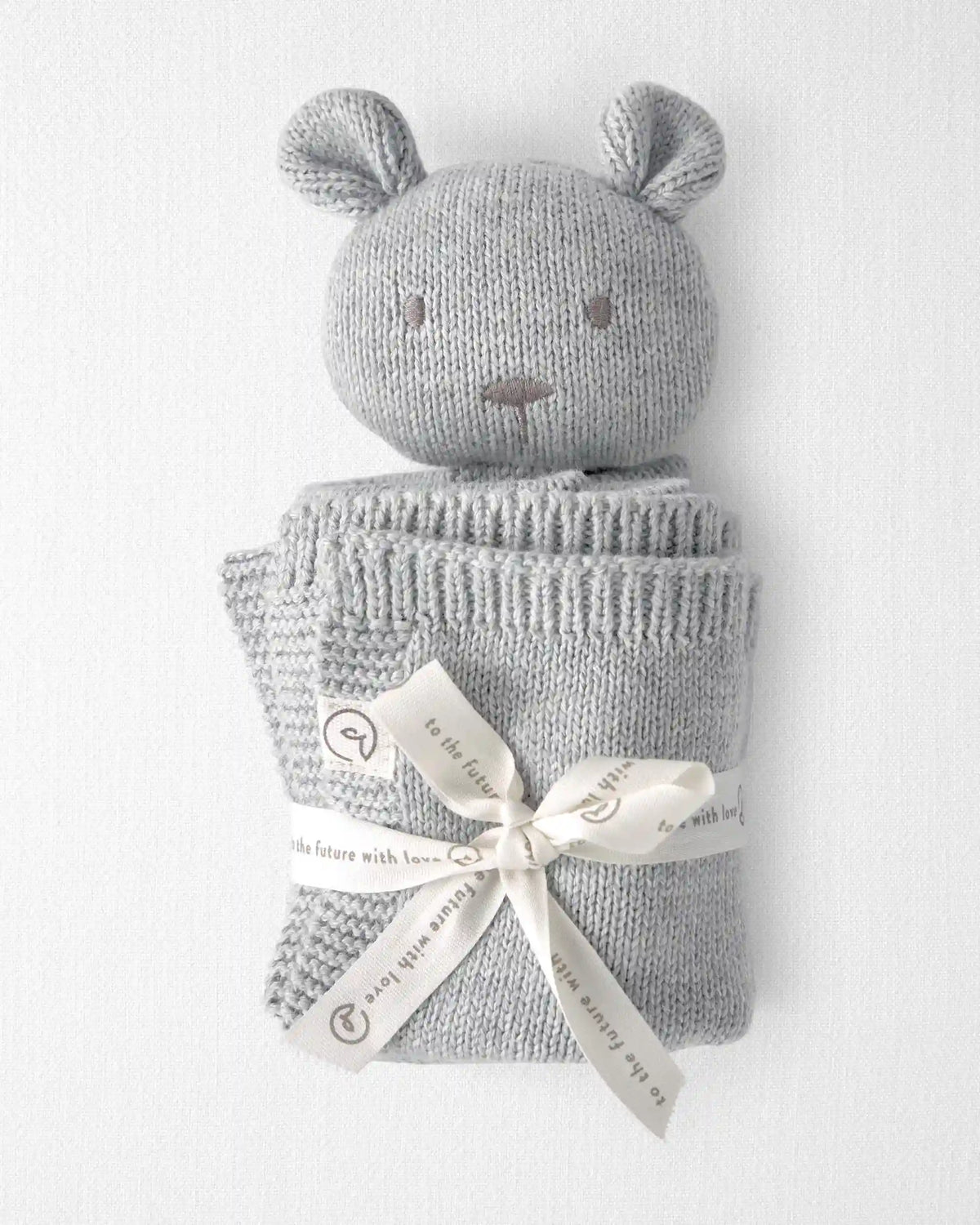 Baby Organic Cotton Bear Lovey