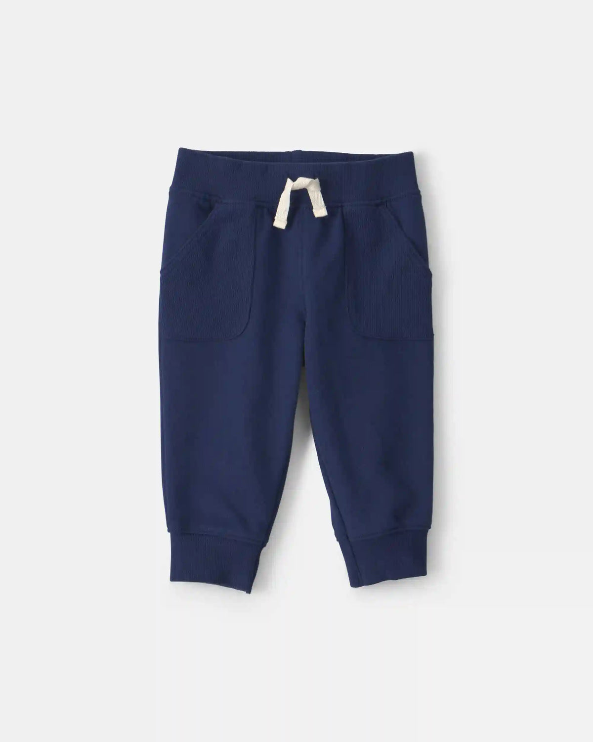 Baby Boy 3-Piece Football French Terry Layering Set - Navy Blue