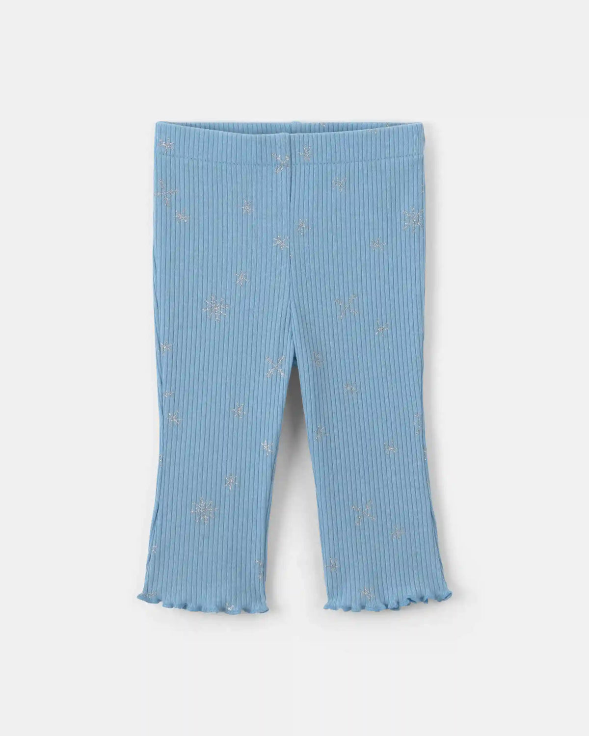 Baby Girl 2-Piece Snowflake Fair Isle Long-Sleeve Bodysuit & Pant Set - Blue