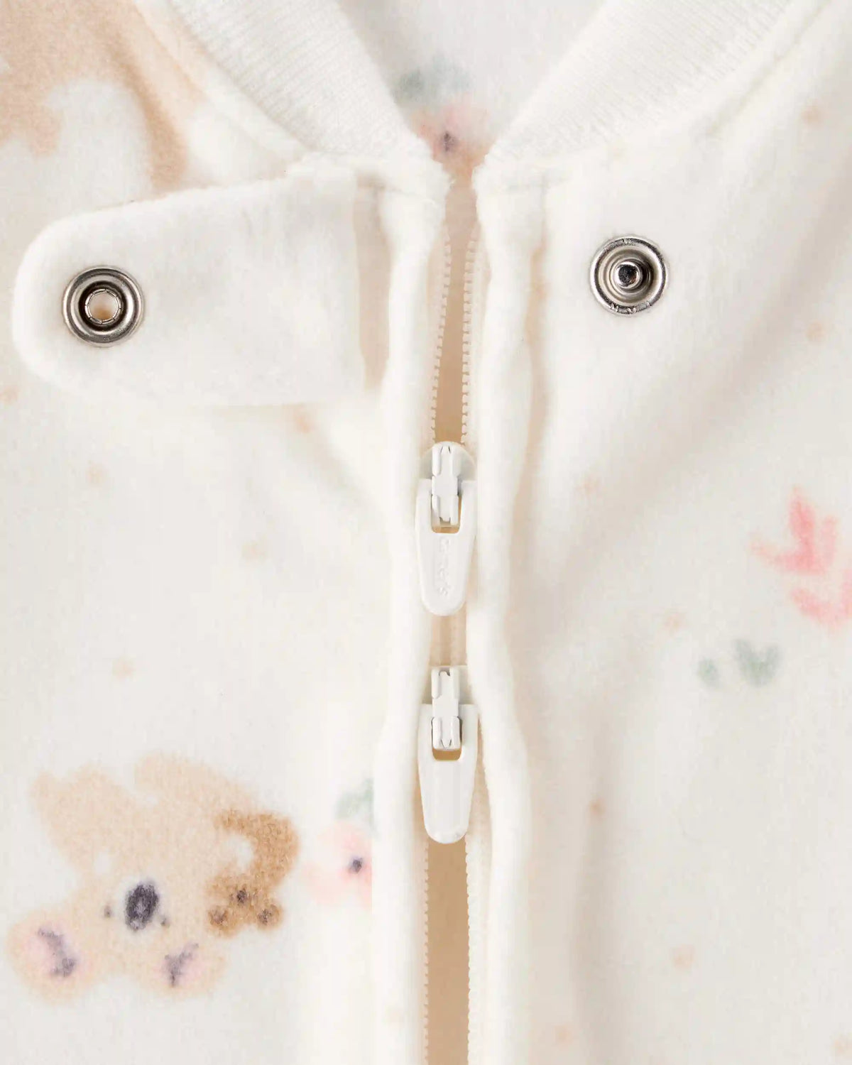 Baby Koala Fleece Sleep Bag - Cream