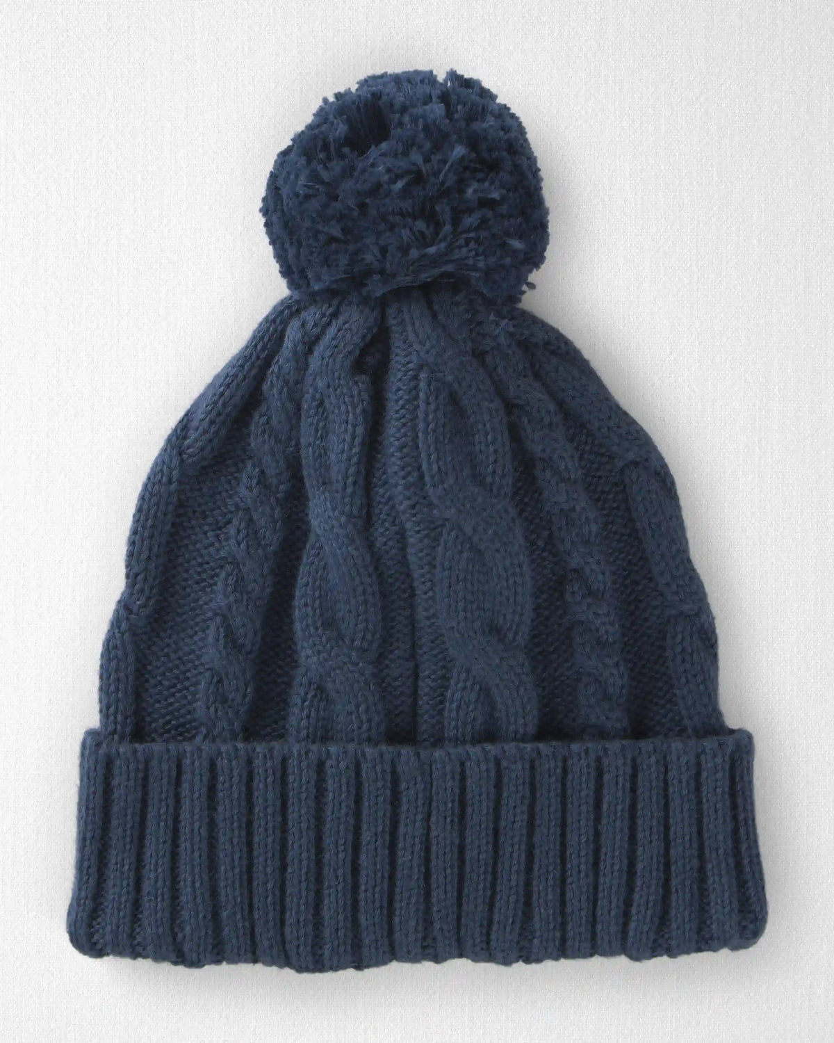 Baby Organic Cotton Cable Knit Winter Hat