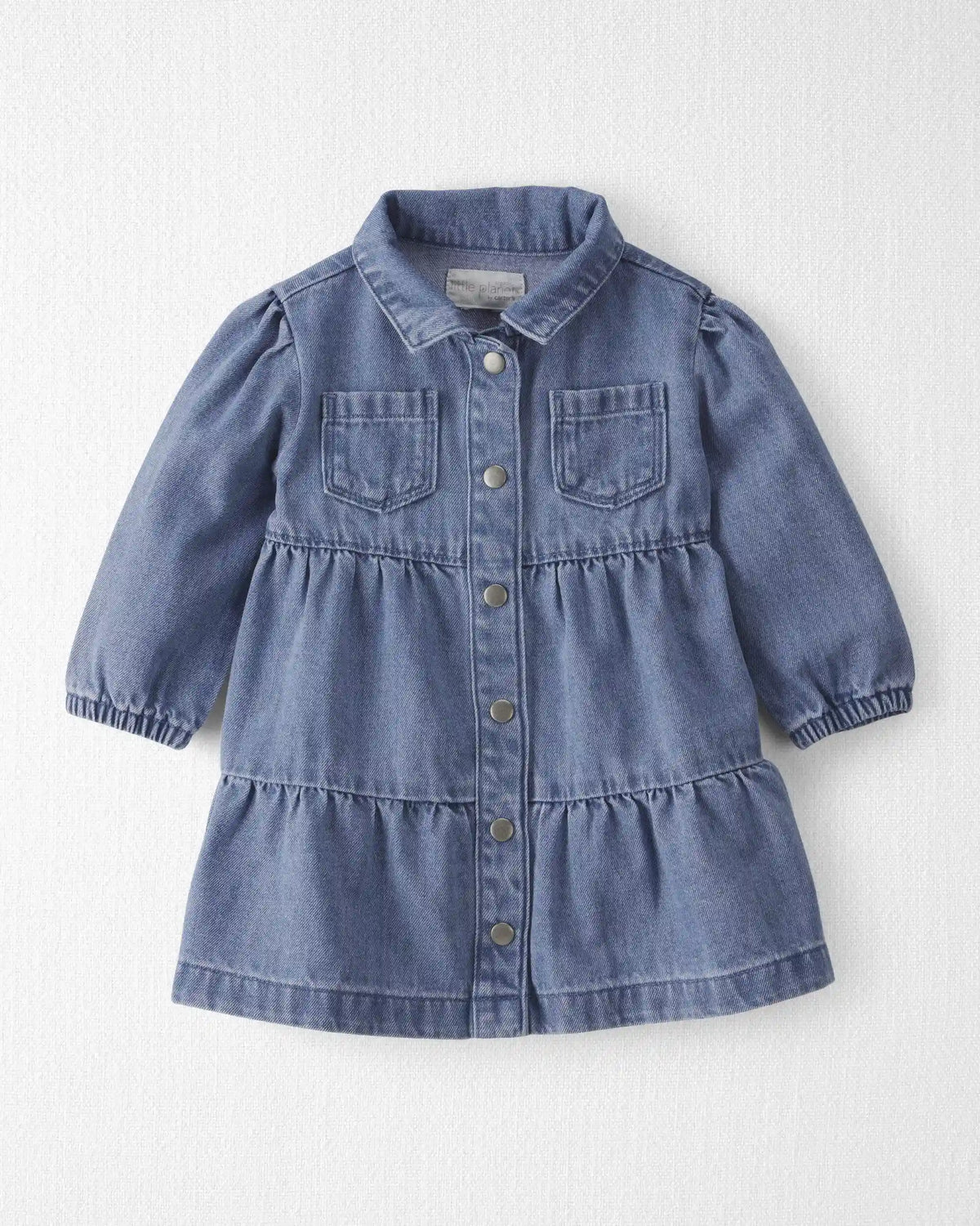 Baby Girl Organic Cotton Denim Dress
