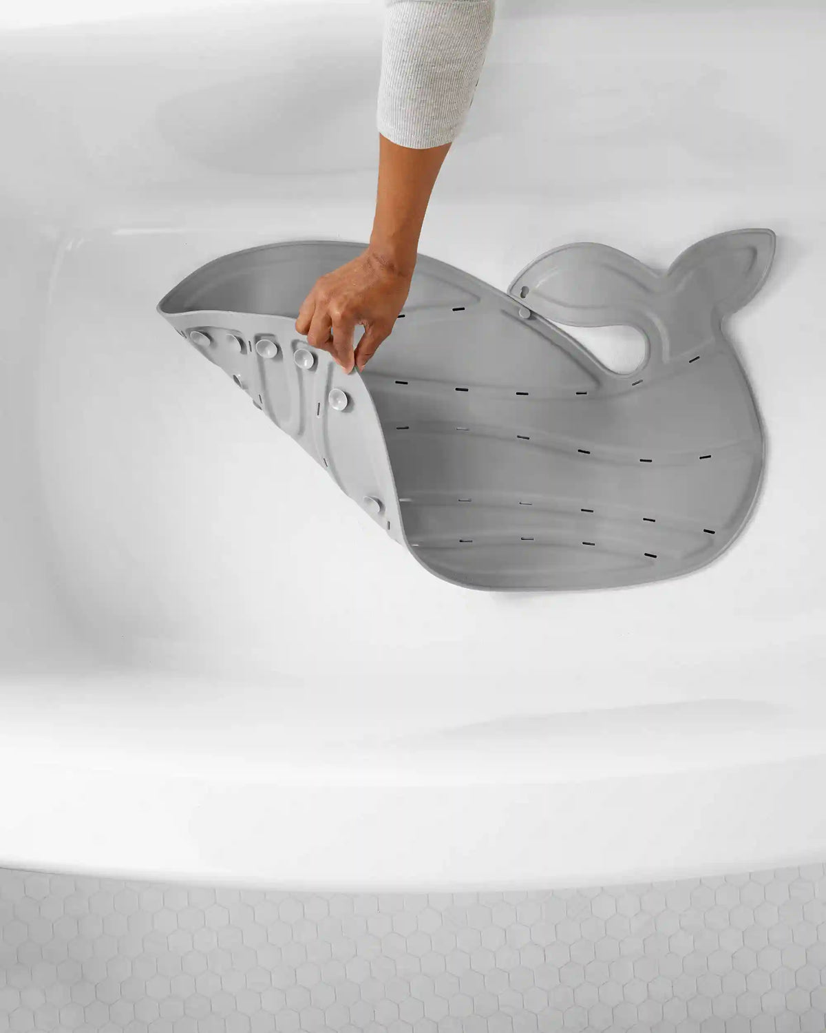 Moby® Bath Mat - Grey