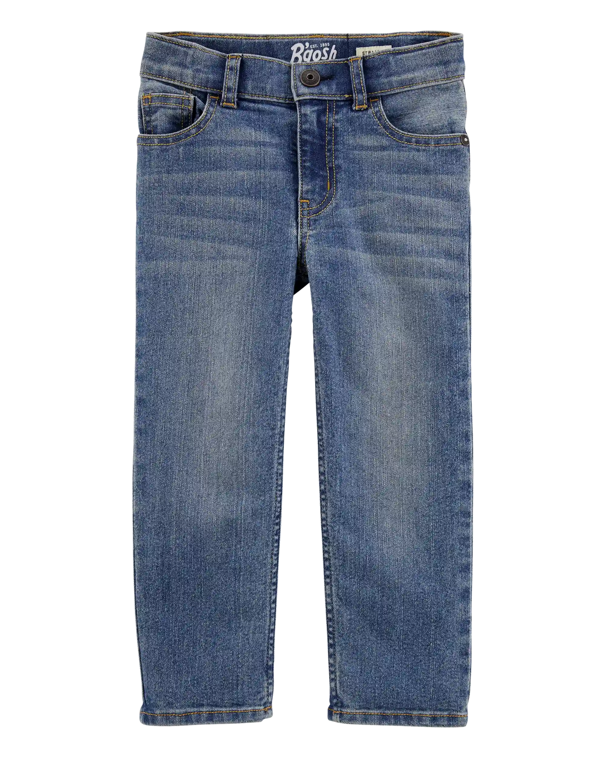 Toddler Neutral Medium Wash Straight-Leg Jeans