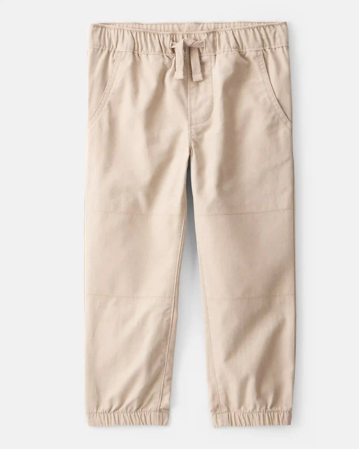 Toddler Boy Cotton Everyday Pull-On Jogger - Khaki
