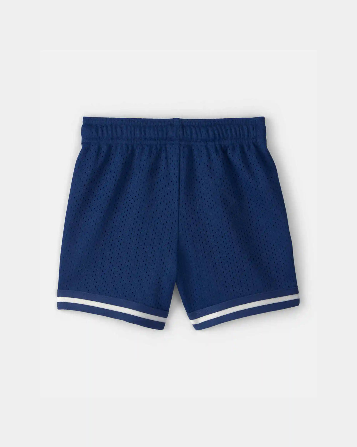 Toddler Boy Stripe Mesh Active Shorts - Blue