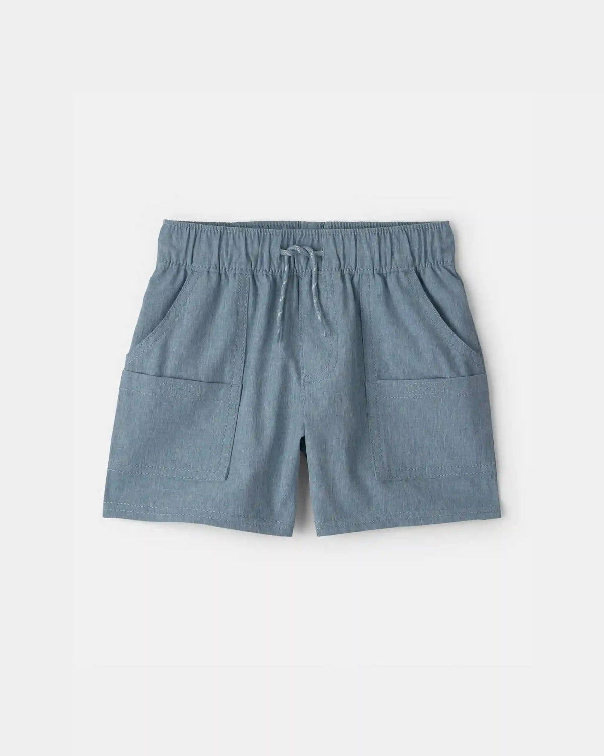 Toddler Boy Woven Pocket Shorts - Blue