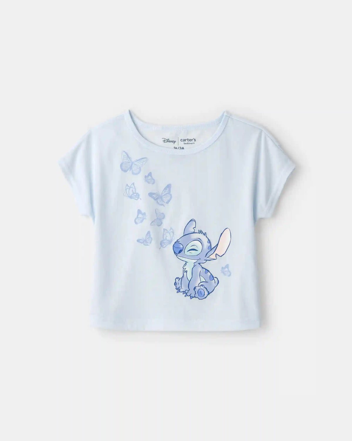 Toddler Girl 2-Piece Disney© Lilo & Stitch Short-Sleeve Pajama Set - Blue