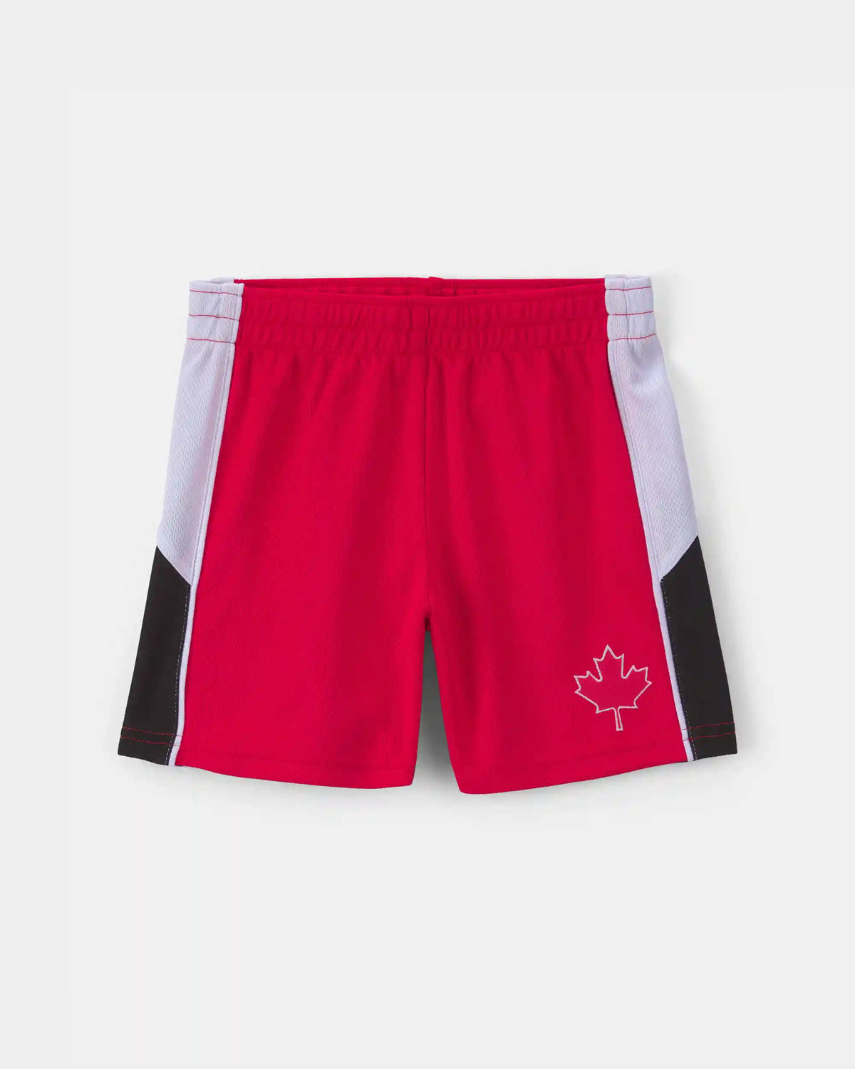 Toddler Umbro Canada Mesh Soccer Shorts - Red/White/Black