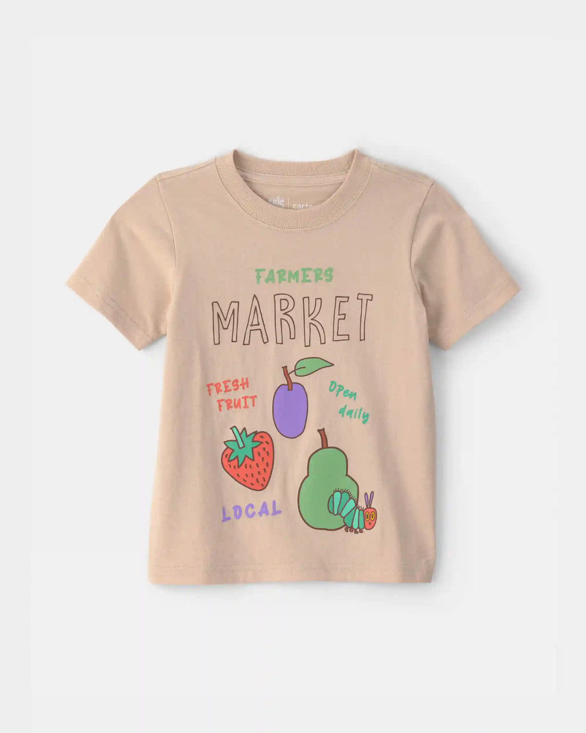 Toddler The Very Hungry Caterpillar™ Farmers Market Graphic Tee - Tan