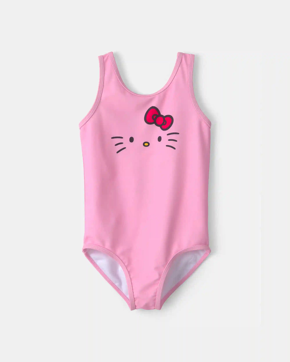Toddler Girl 1-Piece Hello Kitty® Swimsuit - Pink