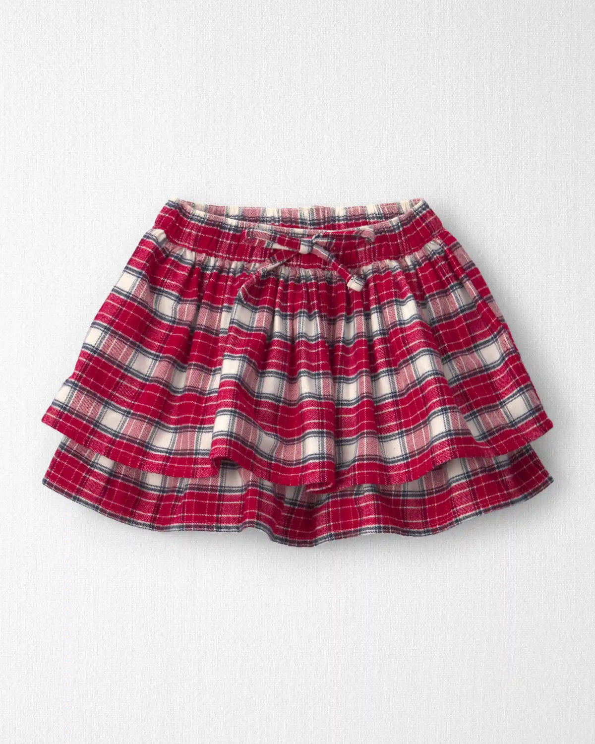 Toddler Girl Organic Cotton Flannel Skirt