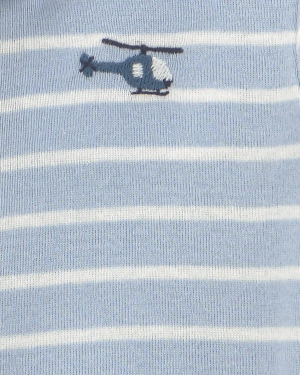 Toddler Boy 2-Pack Airplane Cotton Snug Fit 1-Piece Pajama - Blue/White