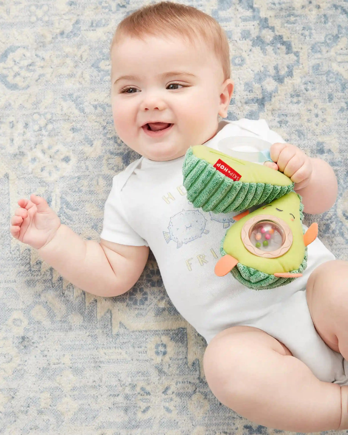 Farmstand Avocado Baby Stroller Toy
