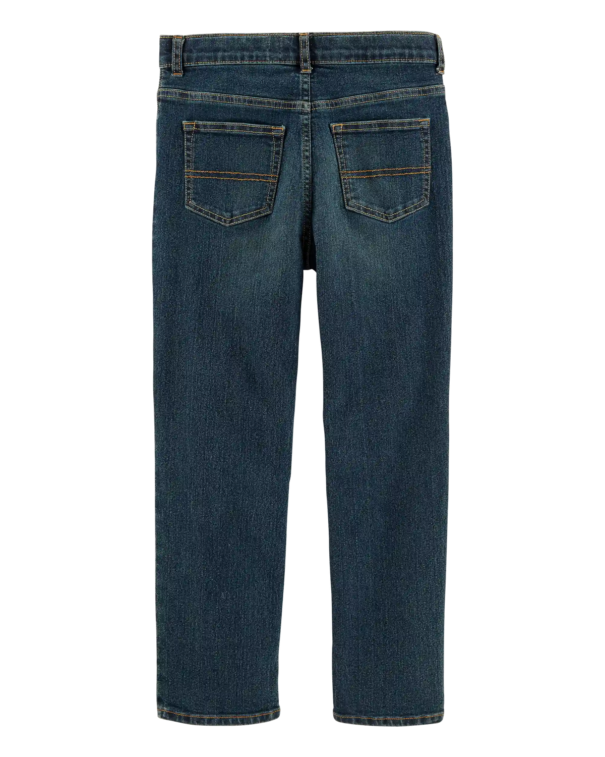 Kid Husky Fit Straight Jeans in Dark Rinse