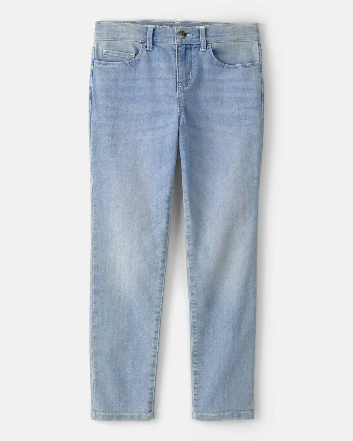 Kid Light Blue Wash Super Skinny-Leg Jeans