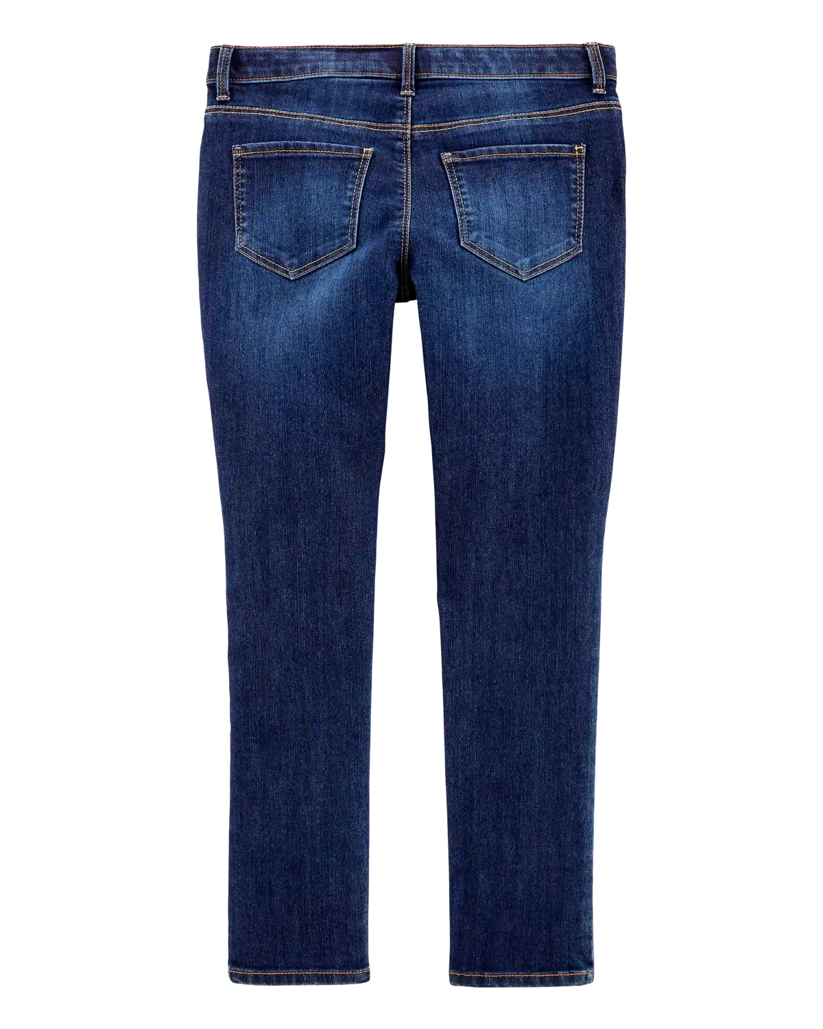 Kid Dark Wash Plus-Fit Skinny-Leg Jeans