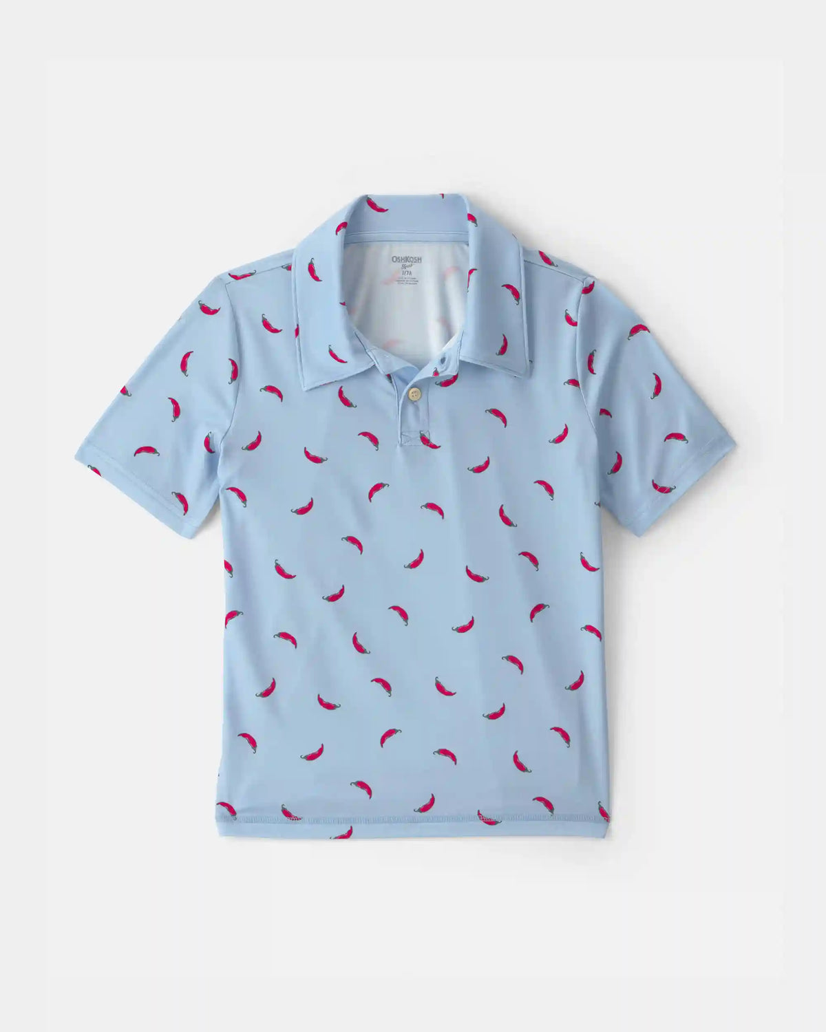 Boys Pepper Active Polo Shirt - Blue