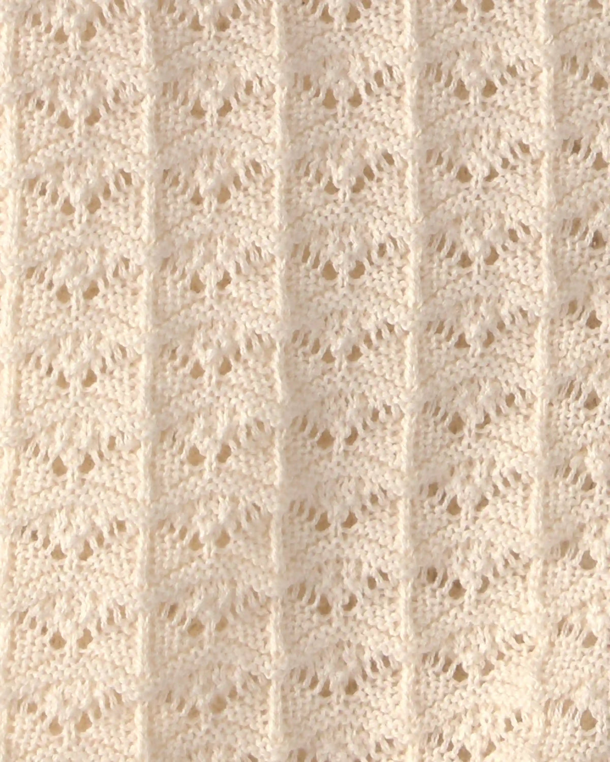 Girls Button-Down Knit Cardigan Sweater - Cream