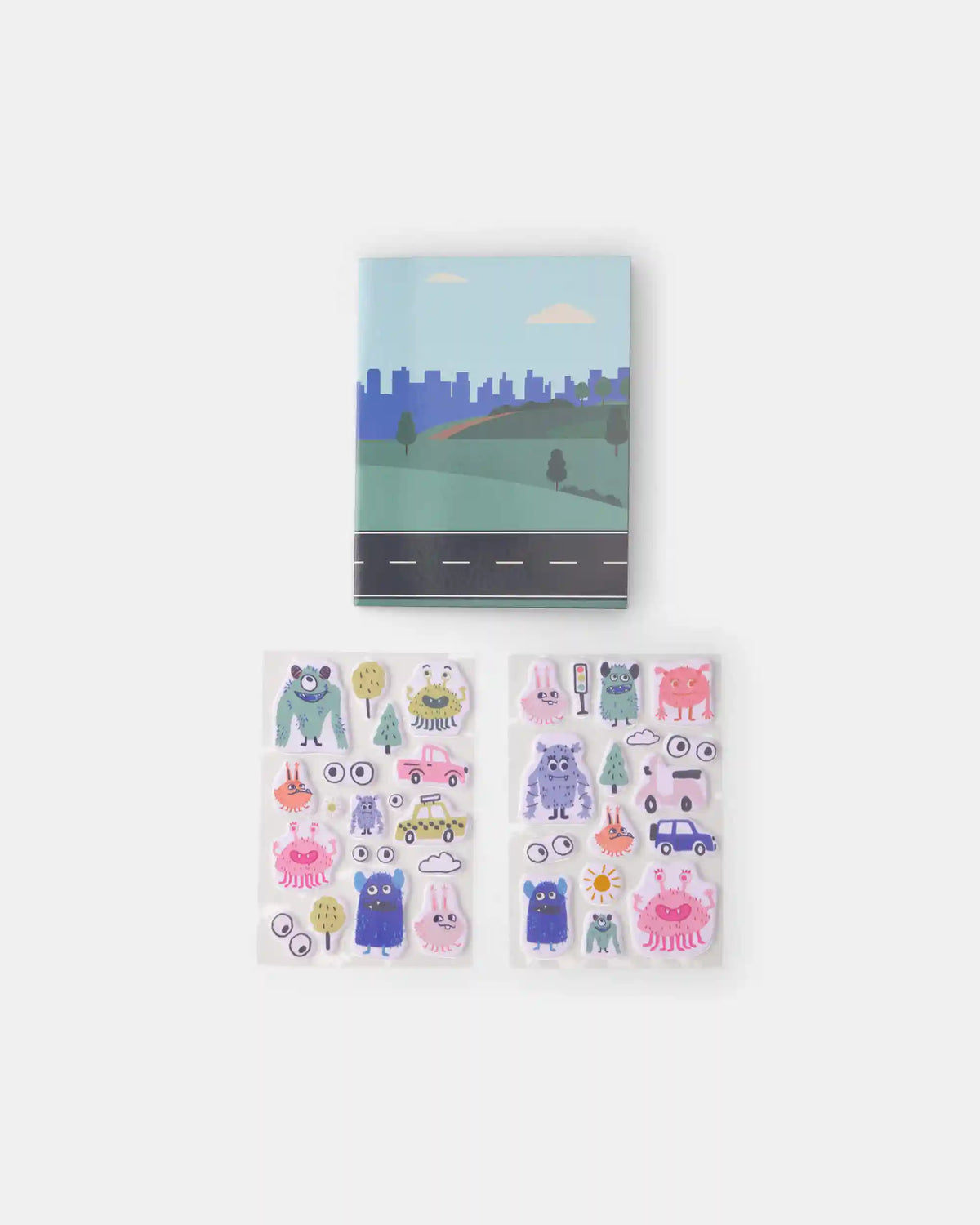 Baby Monster Sticker Book