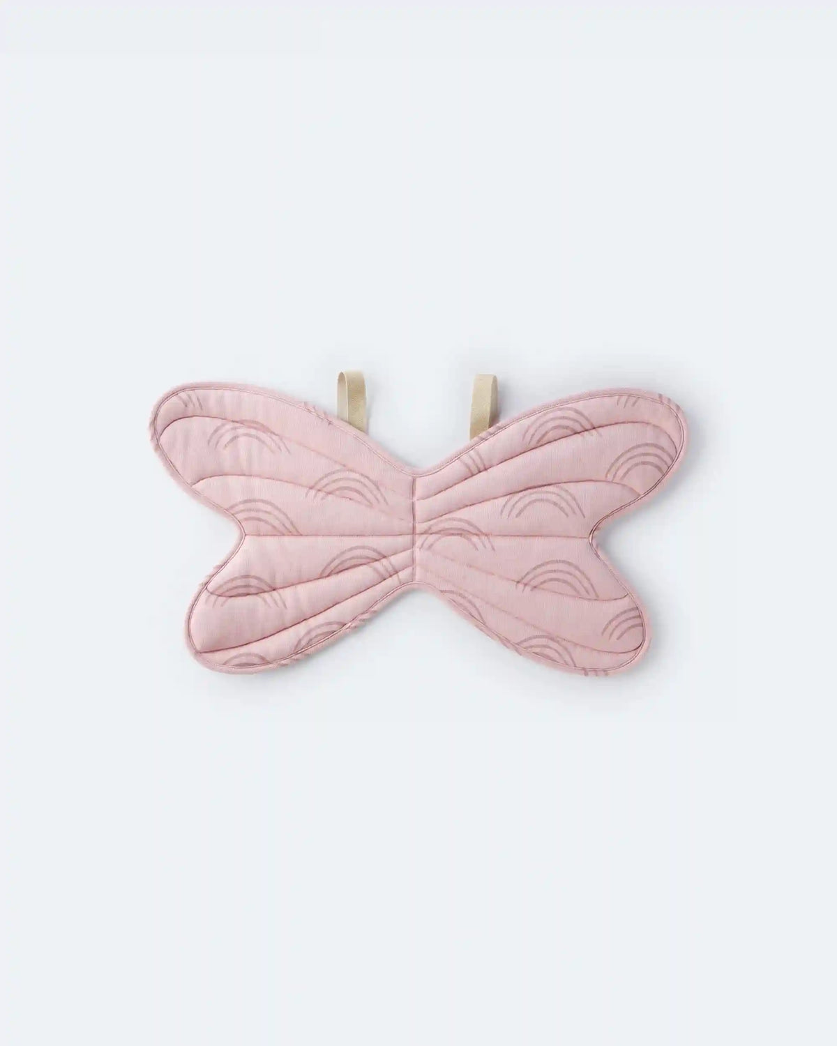 Toddler Girl Rainbow Dress Up Wings - Light Pink