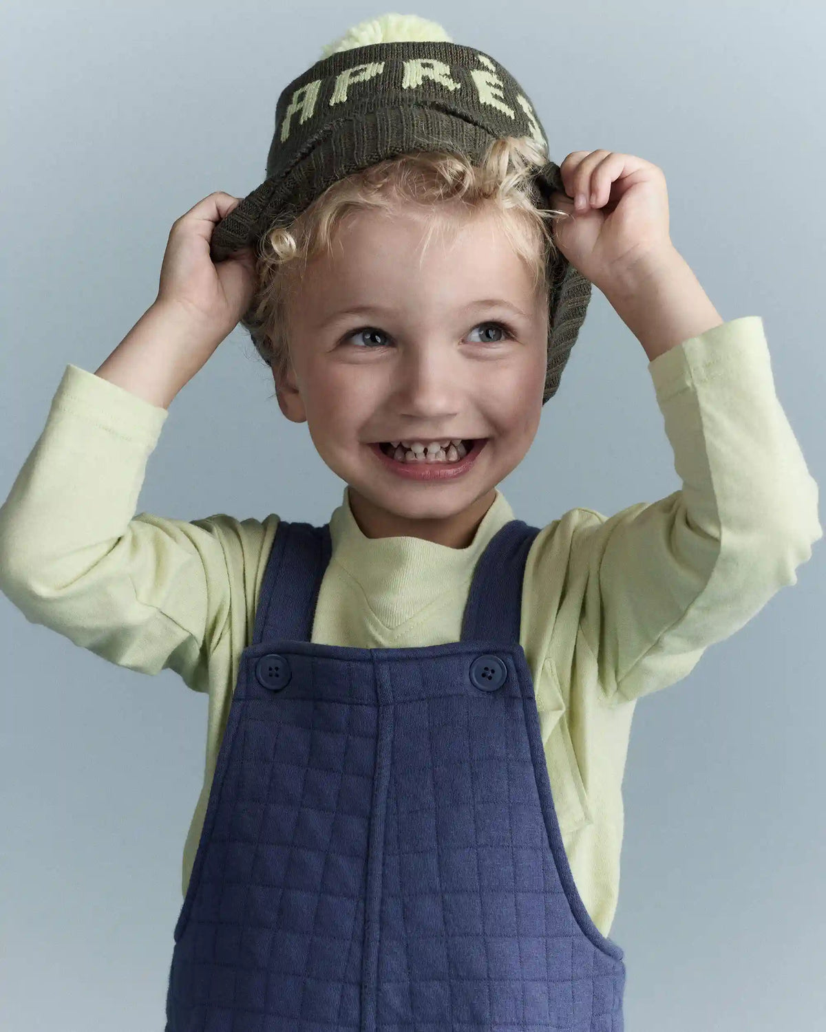 Toddler Après Pom Pom Beanie - Olive