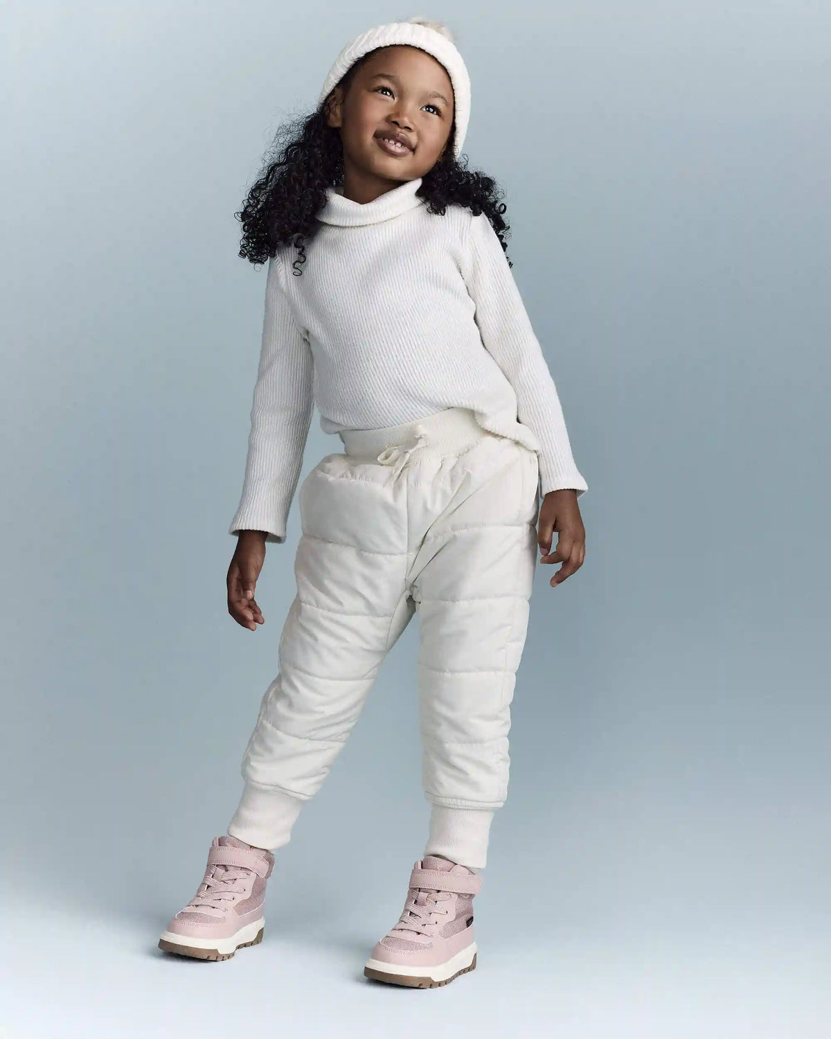 Toddler Ski Jogger Pant - Cream