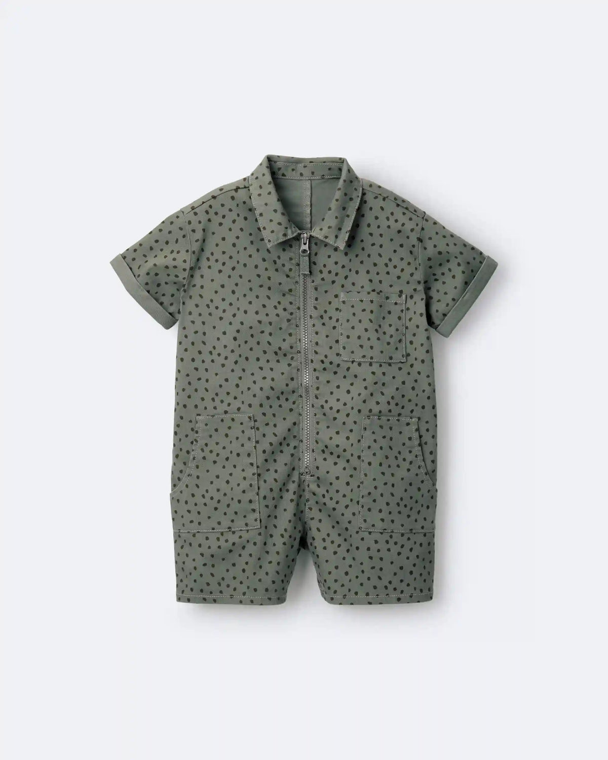 Toddler Day Out™ Romper - Olive