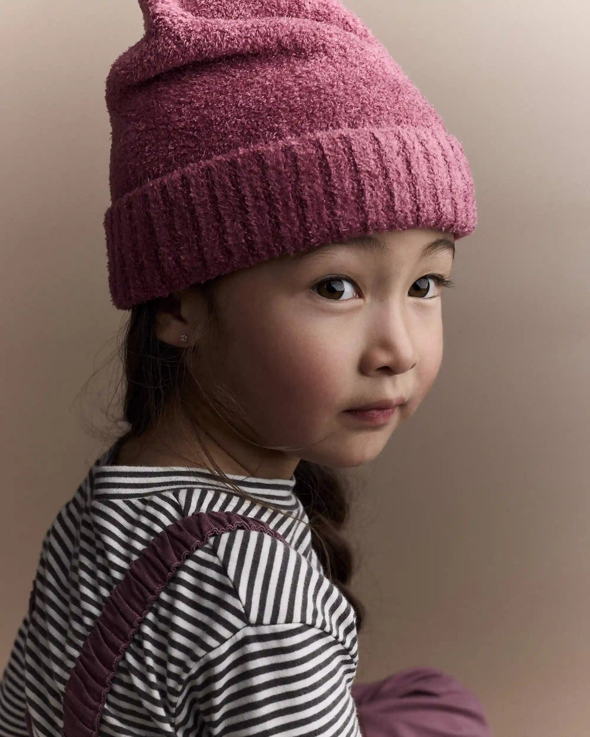Toddler Beanie - Burgundy