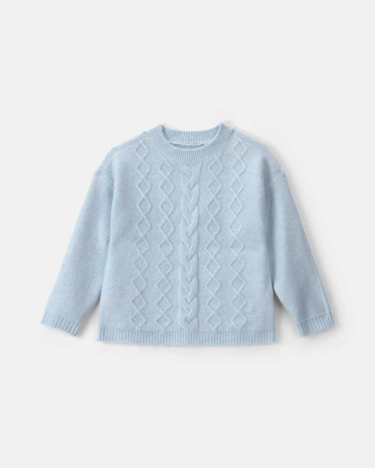 Toddler Girl Metallic Sweater - Blue