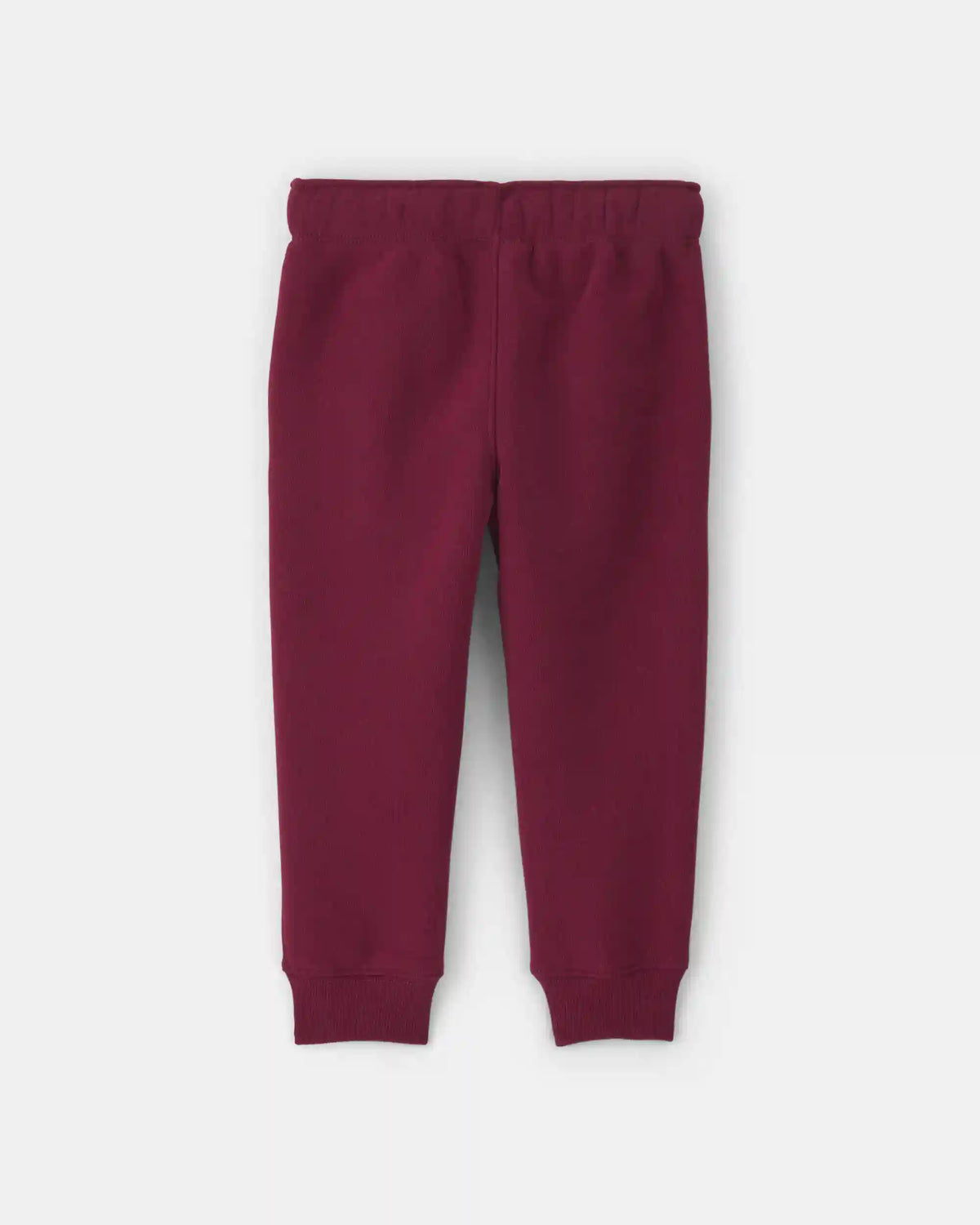 Toddler Boy Fleece Joggers - Burgundy