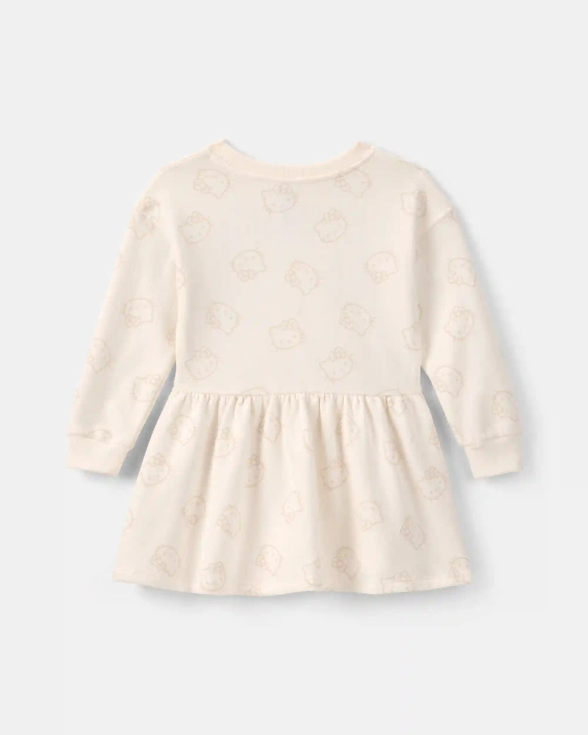 Toddler Girl Hello Kitty® Heart Long-Sleeve Layered Dress - Cream