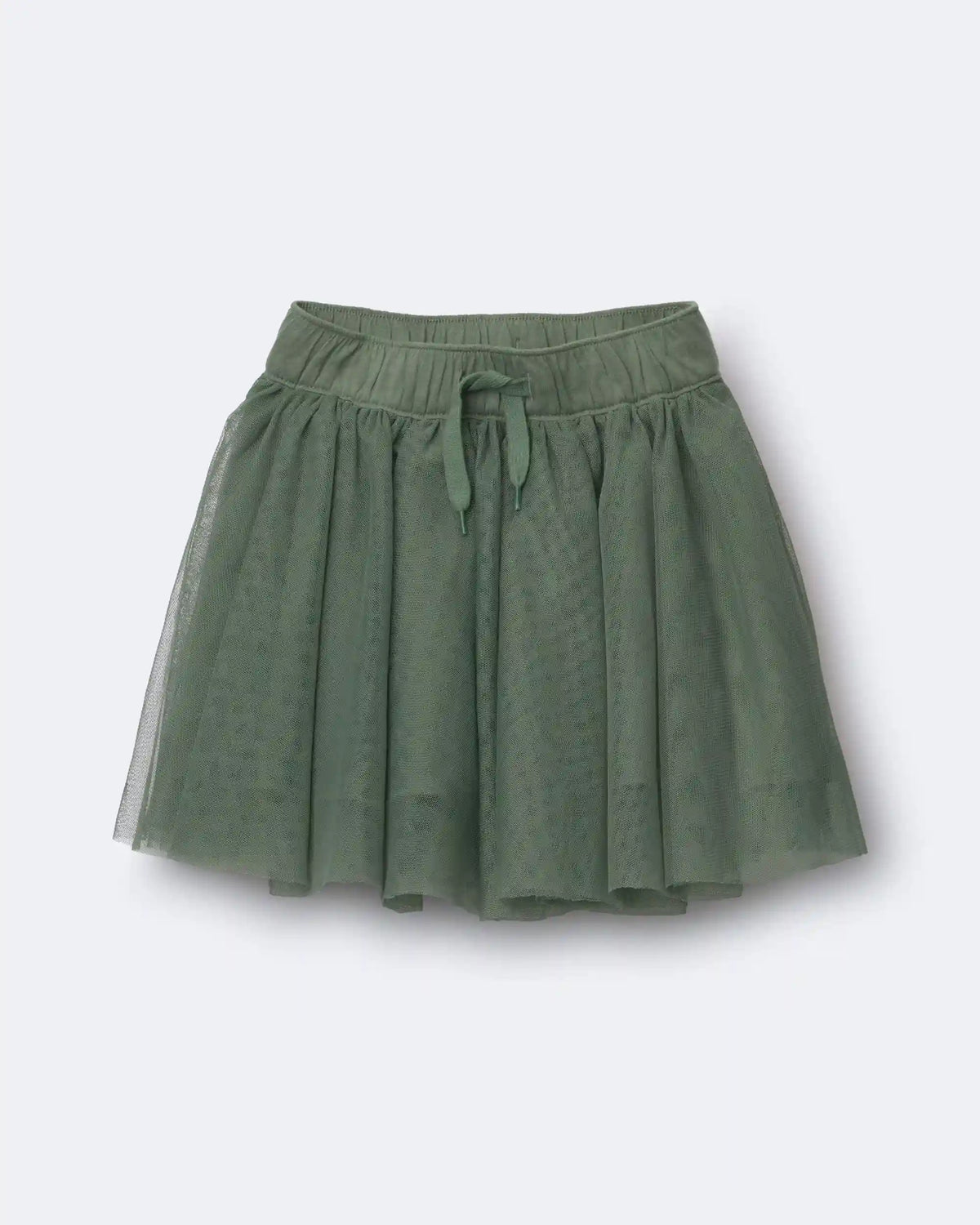 Toddler Girl Avenue Twirl™ Mini Skirt with Tulle - Olive
