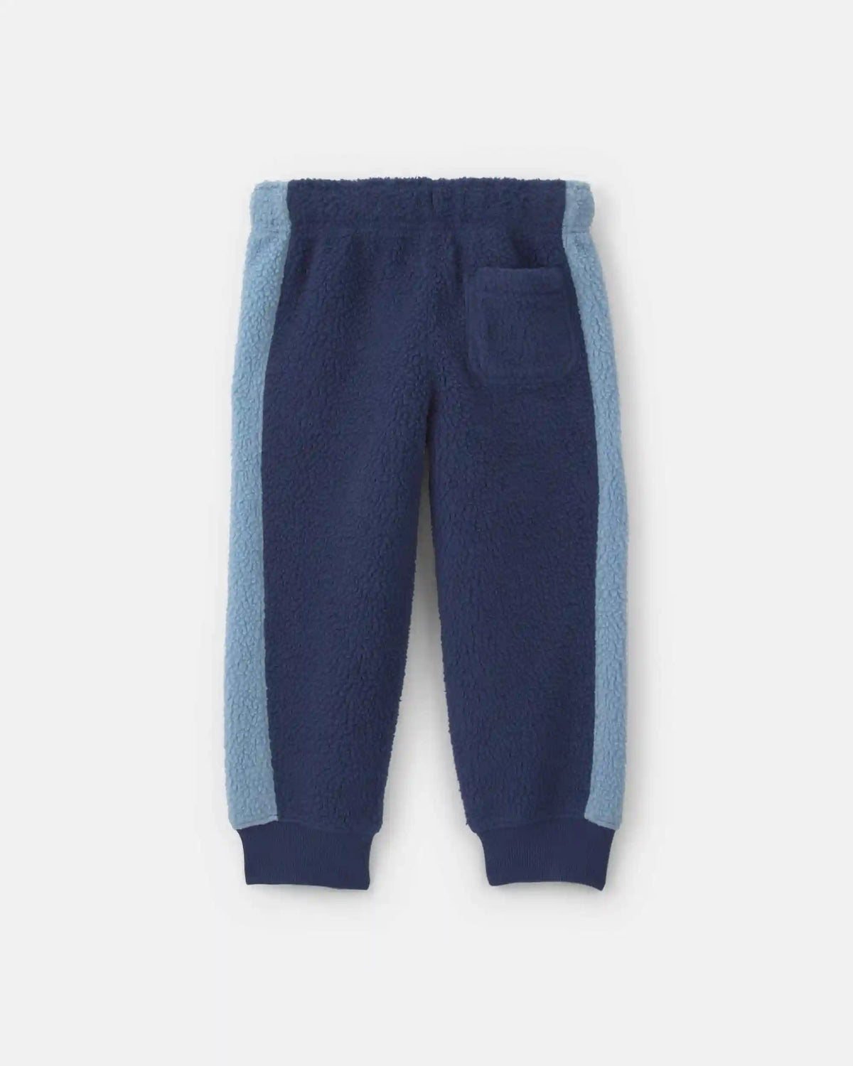 Toddler Boy Colorblock Fleece Joggers - Navy Blue/Light Blue