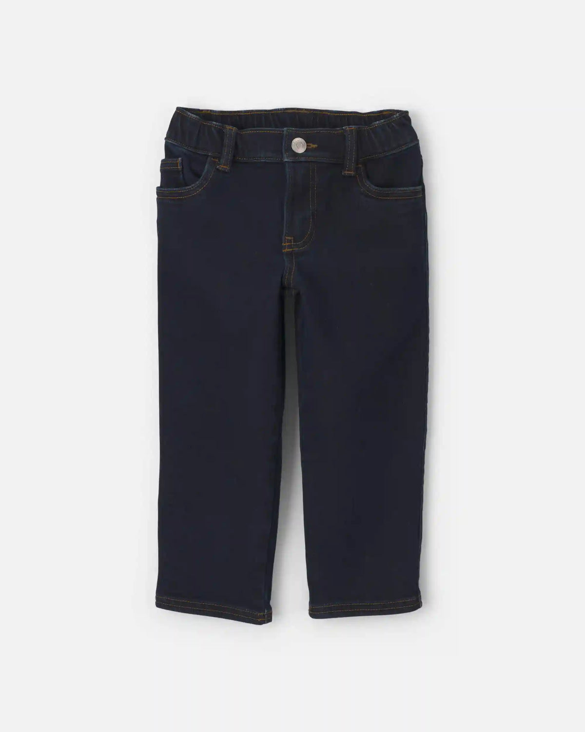 Toddler Boy Fleece-Lined Relaxed Jeans - Dark Wash