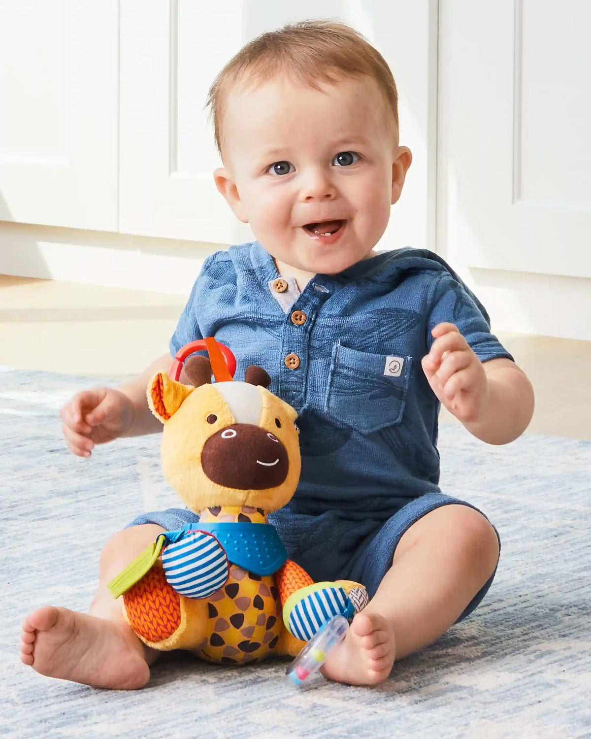 Giraffe Bandana Buddies Baby Activity Toy
