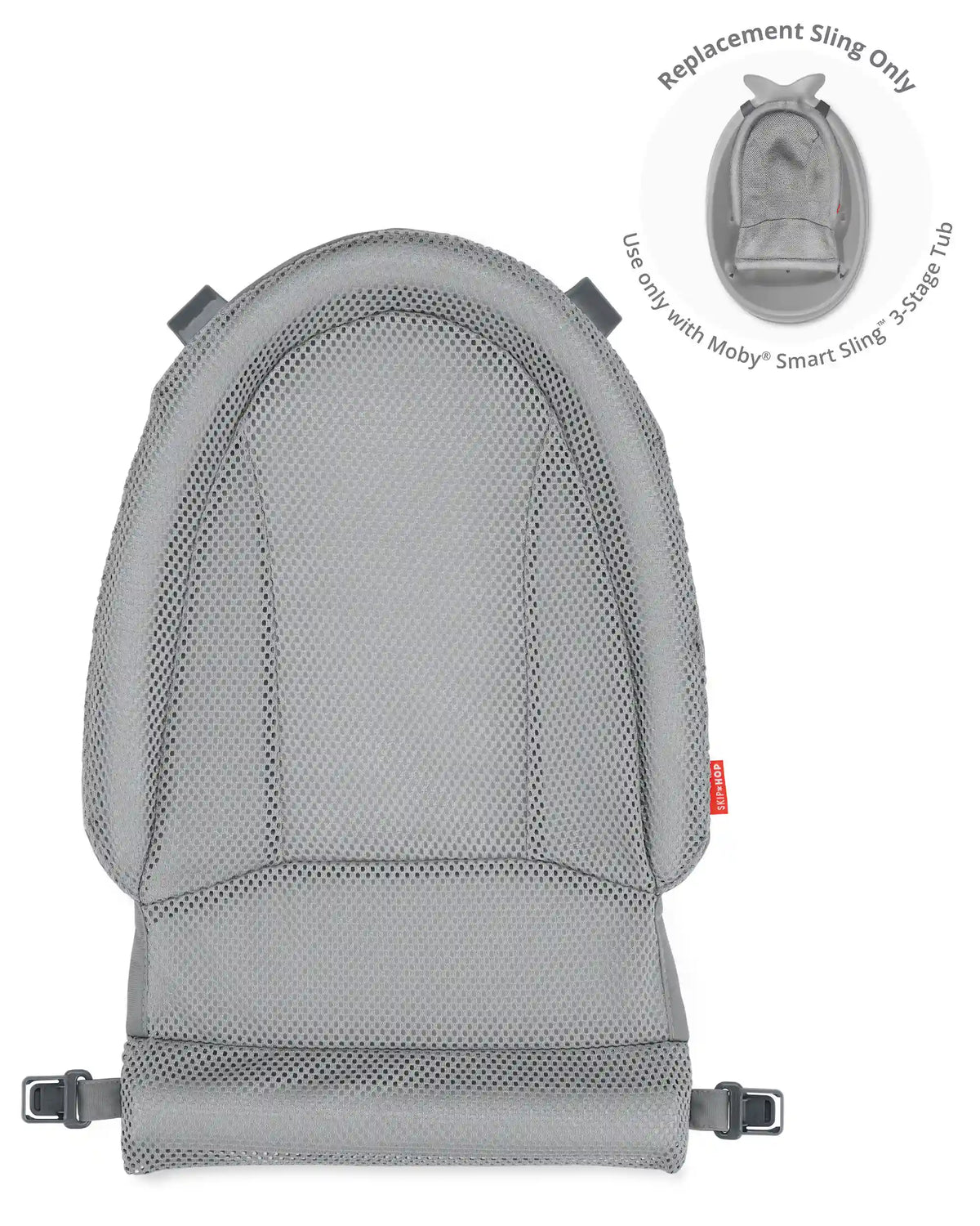 MOBY® Smart Sling™ 3-Stage Tub Sling - Grey