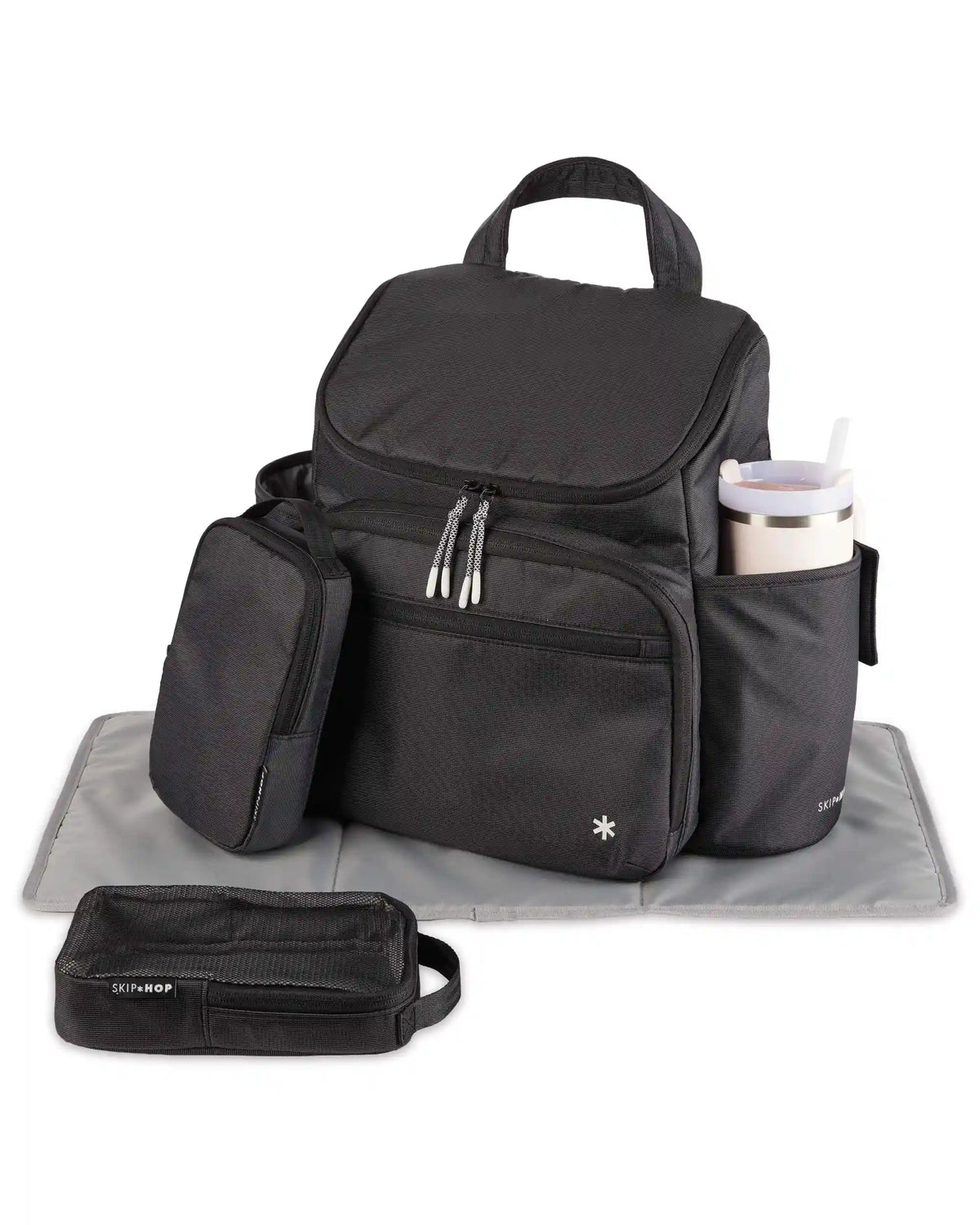 Forma Next Backpack Diaper Bag - Black