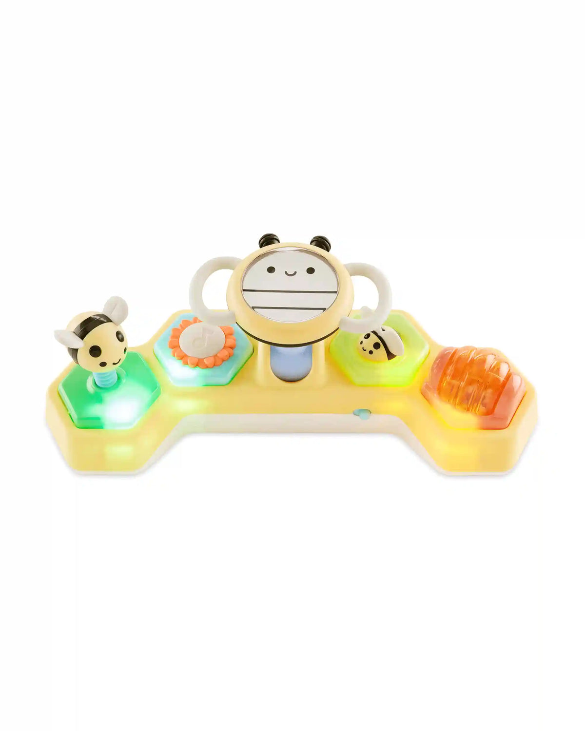 Farmstand See & Bee Steering Wheel & Tummy Time Baby Toy