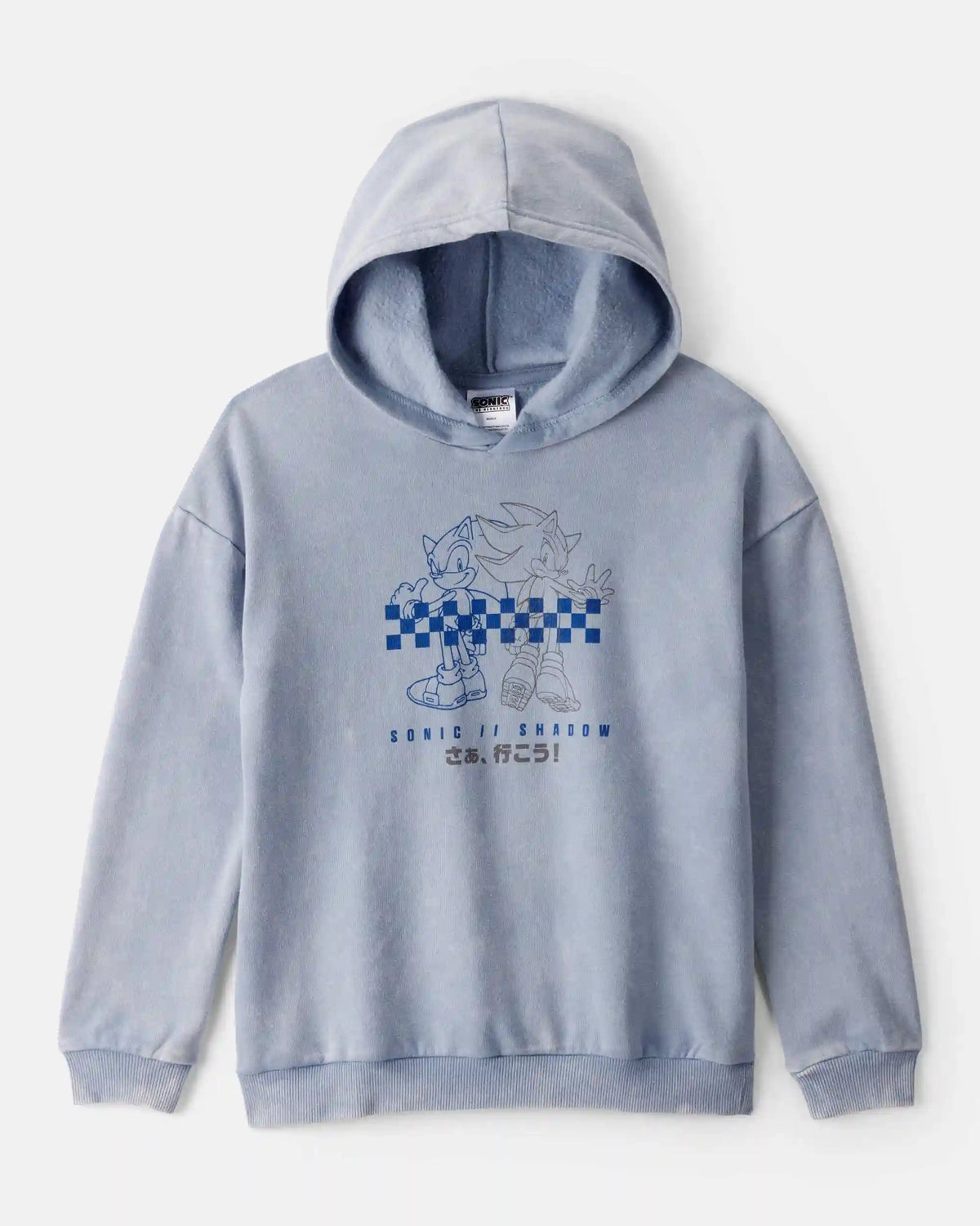 Boys Sonic the Hedgehog™ Long-Sleeve Pullover Hoodie - Blue